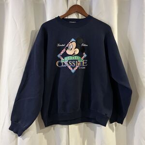 1990's Vintage Velva Sheen‎ Disney Mickey Mouse Sweatshirt Size XL